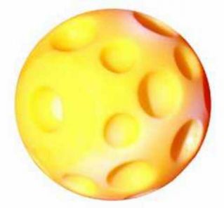 Игрушка для собак Мяч Луна средняя 9,5см Зооник С017