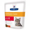 УЦЕНКА Корм Hills Prescription Diet ветеринарная диета c/d сухой 400г Urinary Stress для кошек при стрессе при цистите Курица
