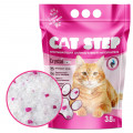 Наполнитель Cat Step Arctic Pink 3,8л/1,67кг розовые гранулы силикагель
