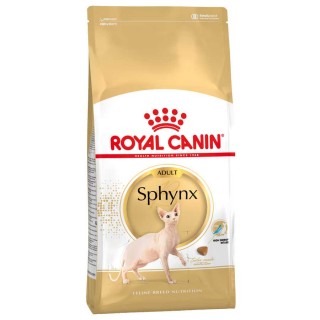 Sphynx 400г~10 для взрослых кошек породы сфинкс от 1 до 10 лет