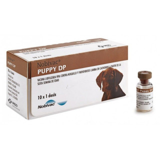 Вакцина НОБИВАК PUPPY DP для щенков от чумы и парвовипусного энтерита 1доза (10)