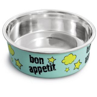 Миска металлическая Bon Appetit 0,25л на резинке Triol 30251032