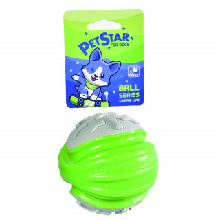 Игрушка для собак Мяч 9см зеленый термопластичная резина 5624