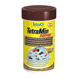 Корм TETRA Min Junior 100мл для молоди и мелких аквариумных рыб хлопья