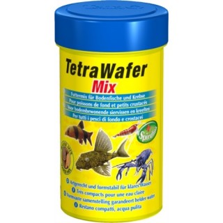 Корм TETRA Wafer Mix 100мл осн для плотоядн, травоядн рыб