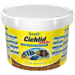 Корм TETRA Cichlid Sticks 10л для всех видов цихлид палочки