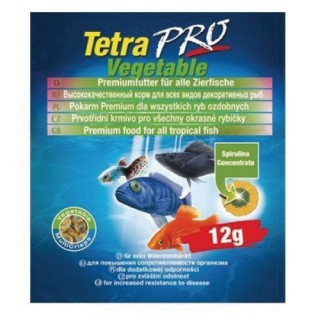 УЦЕНКА Корм TETRA Pro Algae Crisps 12г для всех видов аквариумных рыб растительные чипсы