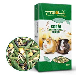 Корм Триол Triol Standard 500г для морских свинок 1/20 uЕ011