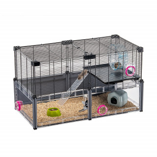 Клетка MULTIPLA HAMSTER для хомяков и мышей с аксессуарами /57007217 Ферпласт