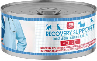 Solid Natura VET Recovery Support диета 100г влажный для кош и соб при потери веса