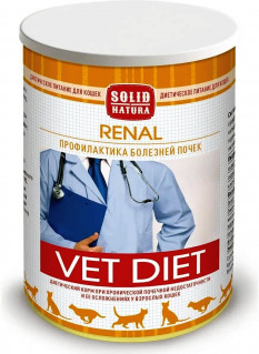 Solid Natura VET Renal диета 340г влажный для кошек при заболеваниях почек