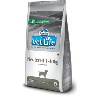Farmina VetLife Neutered 2кг для стерилизованных мелких собак 1-10кг