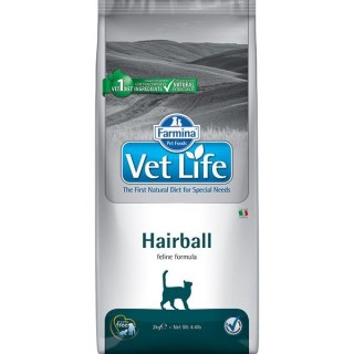 Farmina VetLife Cat Hairball 400г для выведения шерстяных комочков из кишечника