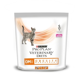 УЦЕНКА Purina Veterinary Diets ветеринарная диета сухой 350г~6 для кошек при ожирении OM