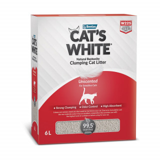 Наполнитель Cats White BOX Premium Natural 10л комкующийся без ароматизатора