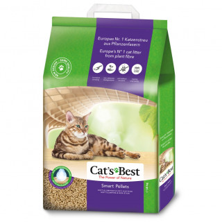 Наполнитель Cats Best Smart Pellets древесный, без запаха 10кг/20л