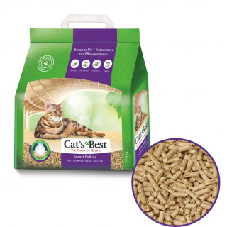 Наполнитель Cats Best Smart Pellets древесный, без запаха 2,5кг/5л