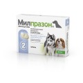 Препарат Милпразон 2,5мг2таб для собак мелких пород до 5кг антигельминт KRKA