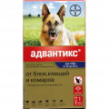 Капли от блох и клещей АДВАНТИКС 400 С для собак свыше 25кг упаковка 1 пипетка