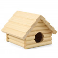 Домик для мелких животных 135*130*85мм деревянный Gamma 42032004