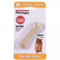 Игрушка для собак Chick-A-Bone Косточка с ароматом курицы 8см очень маленькая