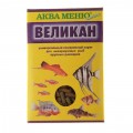 Корм для рыб Аква-Меню "ВЕЛИКАН" 35г гранулы для крупных рыб  1/45 /R00670