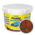 Корм TETRA Cichlid XL для всех видов цихлид крупные хлопья ведро 10л 31054