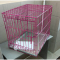 Клетка Алтай для собак 2 60x46x53см ячейка 4x12см 1 дверь поддон /розовый