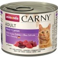 Animonda Carny Adult консервы 200г*6 для кошек говядина/ягненок