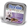 Корм Monge Dog Fresh консервы 100г для собак ягненок