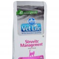 Farmina VetLife Cat Management Struvite 2кг для кошек диета при рецидивах МКБ