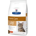 Корм Hill`s Prescription Diet ветеринарная диета j/d сухой 2кг для кошек лечение заболеваний суставов /6135M