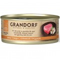 Grandorf консервы 70г*6 для кошек Филе тунца с куриной грудкой