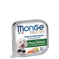 Корм Monge Dog Fresh консервы 100г для собак курица овощи