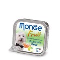 Корм Monge Dog Fruit консервы 100г для собак лосось груша