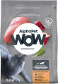 AlphaPet WOW 350г для стерилизованных кошек с индейкой и потрошками