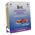 Brit Premium Воздушный паштет 100г Ягненок для мелких собак проблемы пищеварения