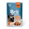 Brit Premium пауч 85г Gravy Turkey fillets для кошек Кусочки из филе индейки соус