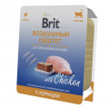 Brit Premium Воздушный паштет 100г Курица для стерилизованных кошек