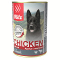 BLITZ Classic CHICKEN консервы 400г24 Курица с телятиной для собак