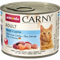 Animonda Carny Adult консервы 200г*6 для кошек с курицей и лососем