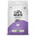 Наполнитель Cats White Lavender 10л комкующийся с нежным ароматом лаванды
