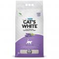 Наполнитель Cats White Lavender 5л комкующийся с нежным ароматом лаванды
