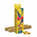 Лакомство палочки Rio для волнистых попугайчиков и экзотов с мёдом (2*40)